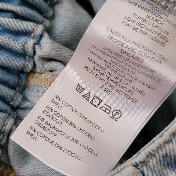 Free People La Vida Pull On Jeans Womens S Low Rise Slouchy Y2K Boho Relaxed 90s - Picture 6 of 9